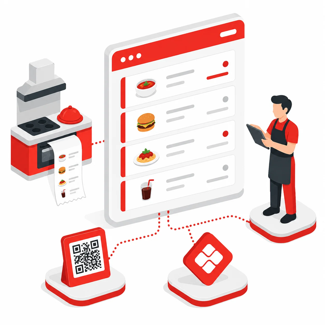 Funcionalidades do Vixe Delivery